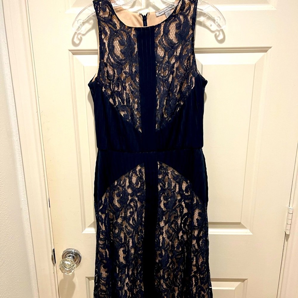 MIDI dress- navy blue